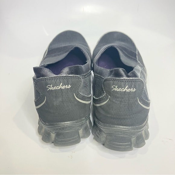 Skechers EZ flex 2 Quipster black slip on shoes women’s size 10 - Picture 4 of 8